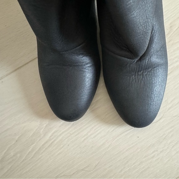 Marc Ellis Snap button fold over leather booties - Picture 6 of 8